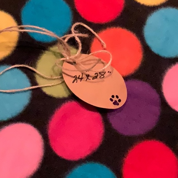 NWOT Fleece Tie Pet Blanket - Picture 3 of 3